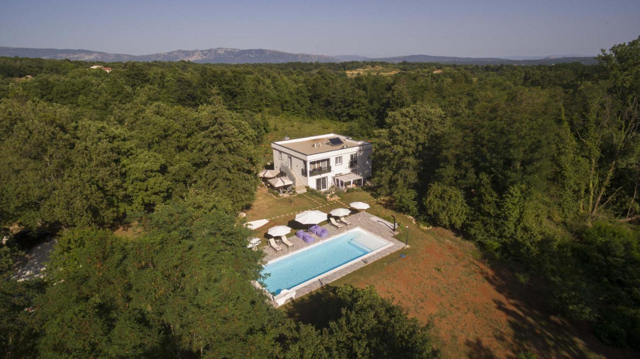 Luxury Villa Cetiri Hrasta Pićan Exterior foto